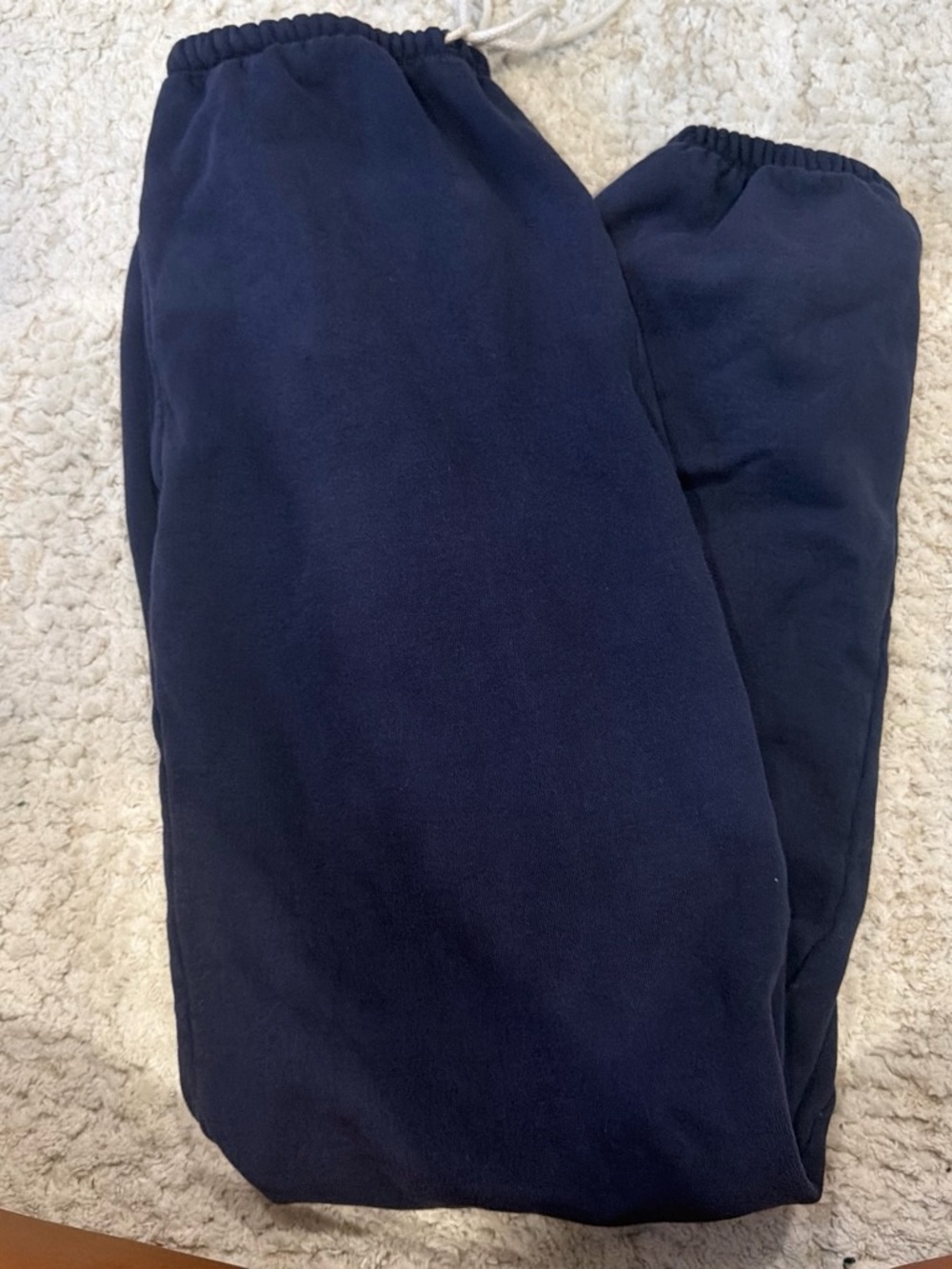 Brandy Melville Navy Fleece Joggers